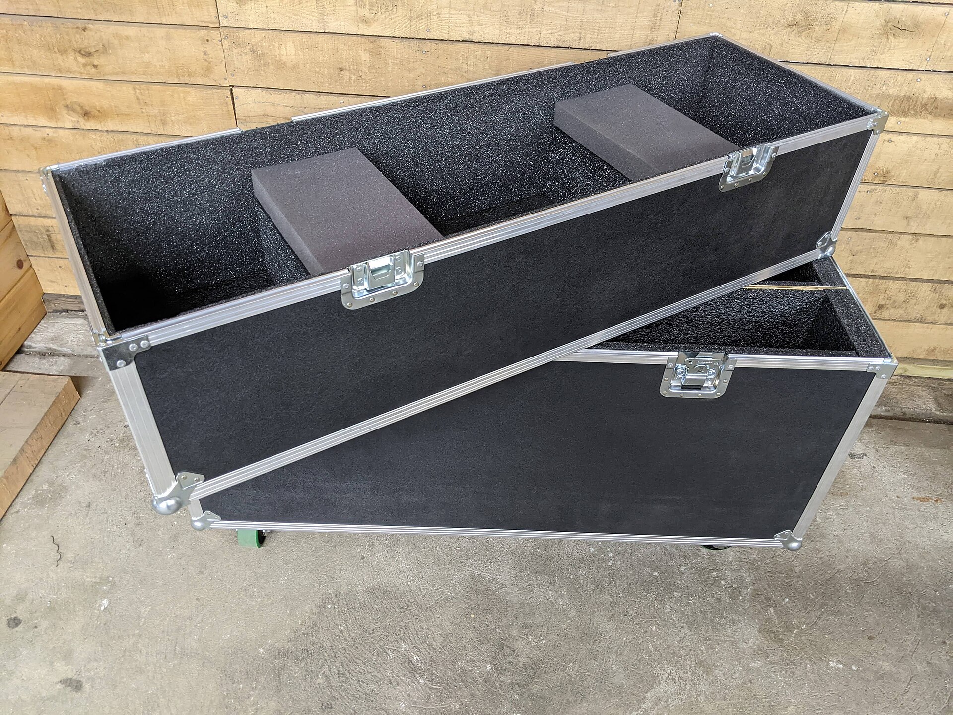 Een flightcase voor het veilig vervoeren van apparatuur